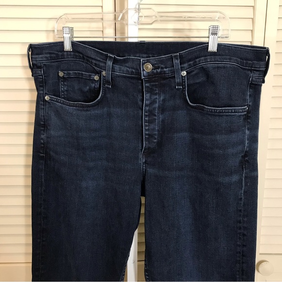 rag & bone Fit 2 Bayview Slim Fit Dark Indigo Authentic Stretch Jean 36 x 30 - Picture 7 of 15